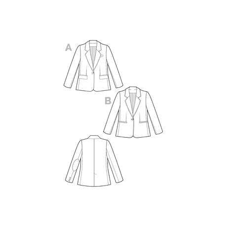 Blazers & Waistcoat Sewing Patterns
