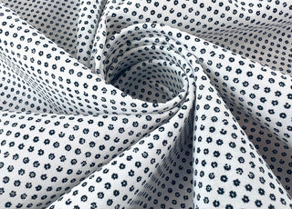 Cotton shirting fabric what light shines gypsy white twist
