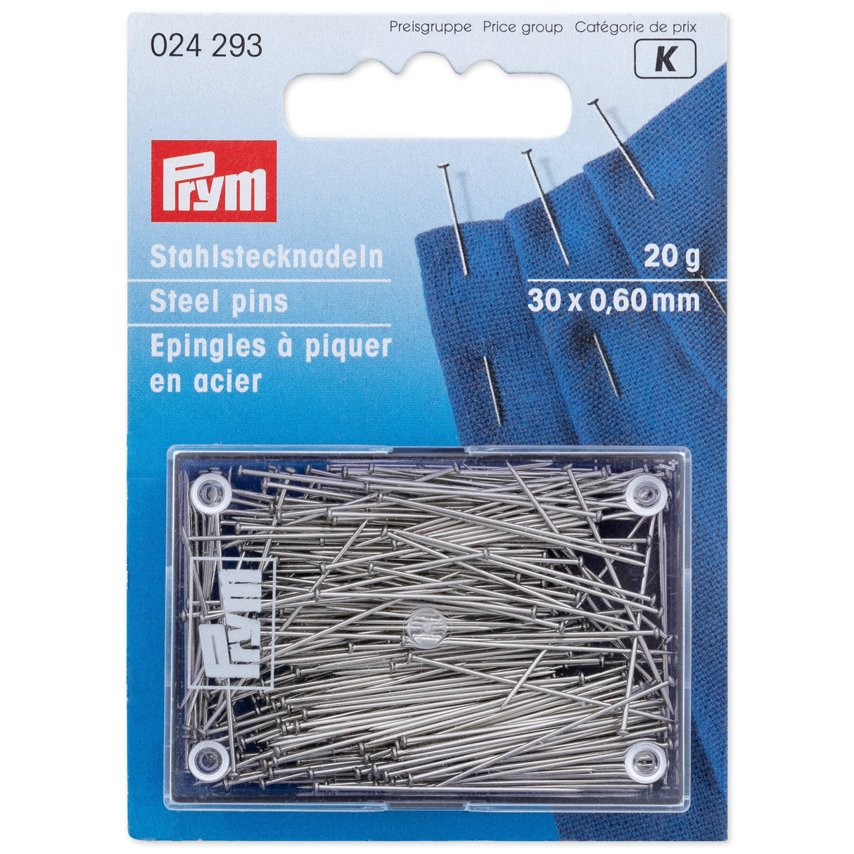 024293 Prym Steel Pins