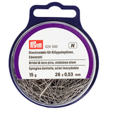 024500 Prym Bridal Lace Steel Pins