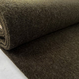 Remnant - 100% Wool Fleece - Military Green (1.1m)