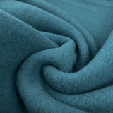 100% Fleece Wool Turquoise Australian Virgin Oeko Tex Knitted Coat Fabric