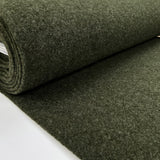100% Merino Wool Khaki Green Warm Coating Fabric Bolt