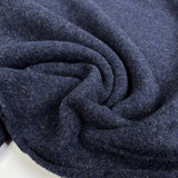 100% Merino Wool Navy Blue Warm Coating Fabric CU