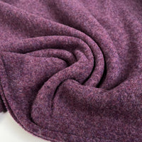 100% Merino Wool Fleece - Purple