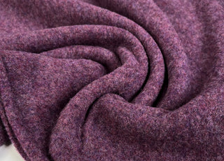 100% Merino Wool Purple Warm Coating Fabric CU