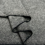 100% Wool Tweed - Grey