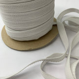Soft Knitted Elastic White 12Mm