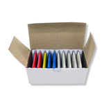 10 Pack Of Rectangle Tailor S Chalk  Assorted Colours