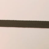 10mm Grey Cotton Heringbone Webbing Bunting Tape Crafts S