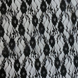 Remnant stretch lace black 2-28m