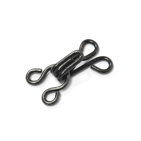 Prym Spring Hooks And Eyes Black No 3