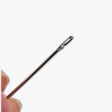 12 Self Threading Sewing Needles in Wood Case CU