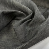 12oz Recycled Cotton Red Selvedge Denim Elastane Black Trouser Fabric
