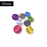 Pack Of 2 Handmade With Love Buttons 15Mm