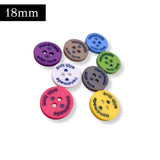 Pack Of 2 Handmade With Love Buttons 18Mm
