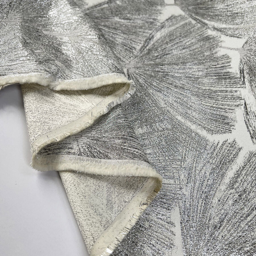 Ember brocade silver