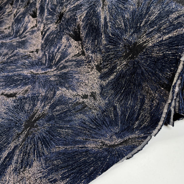 Orchid brocade navy