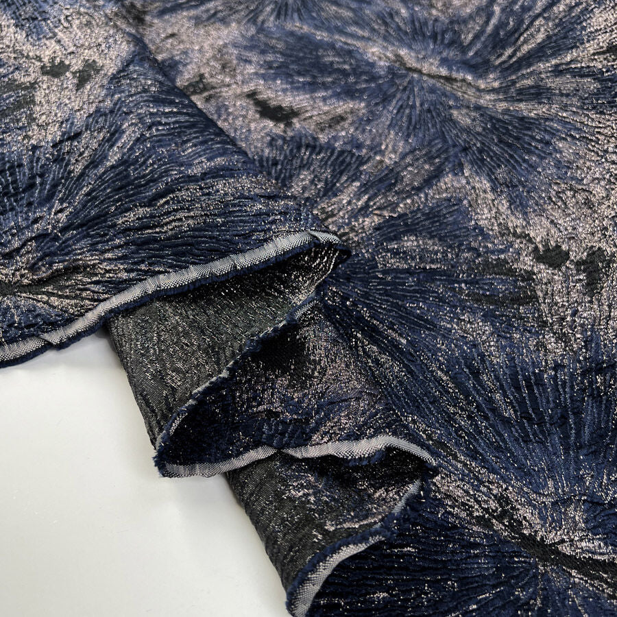 Orchid brocade navy