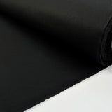 Water resistant cotton cambric 6oz black