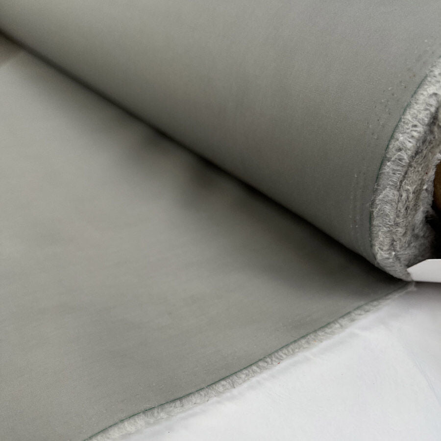 Waxed cotton bonneville 6 silver grey