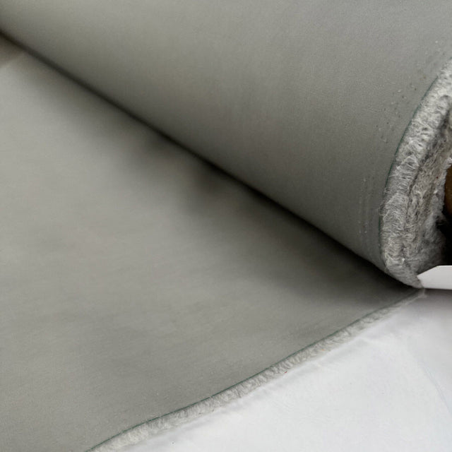 Waxed cotton bonneville 6 silver grey