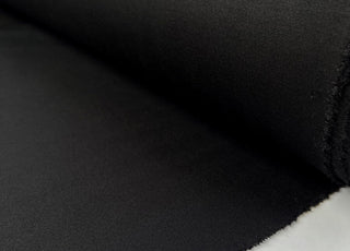 Mona luxury ponte jet black
