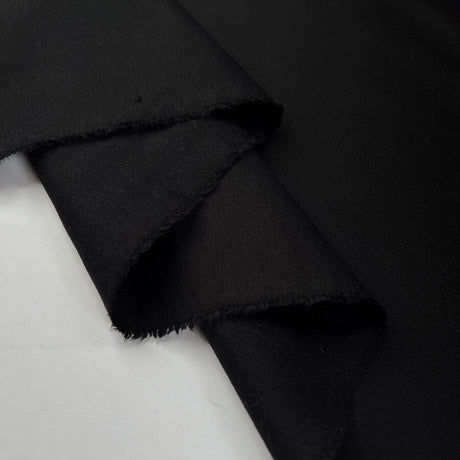 Mona luxury ponte jet black