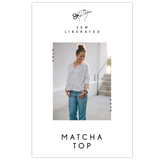 Sew liberated matcha top dress pattern 0-24