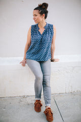 Sew liberated matcha top dress pattern 0-24