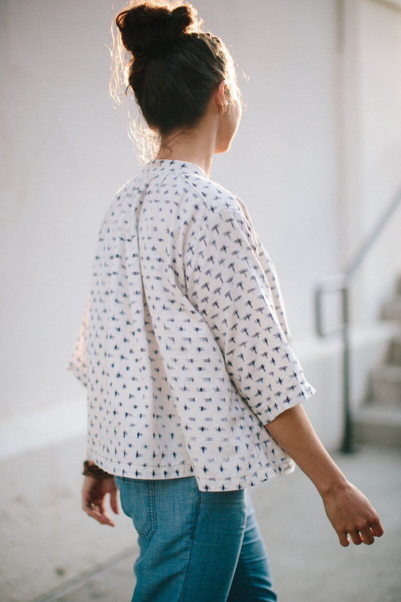 Sew liberated matcha top dress pattern 0-24