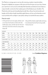 Sew liberated matcha top dress pattern 0-24