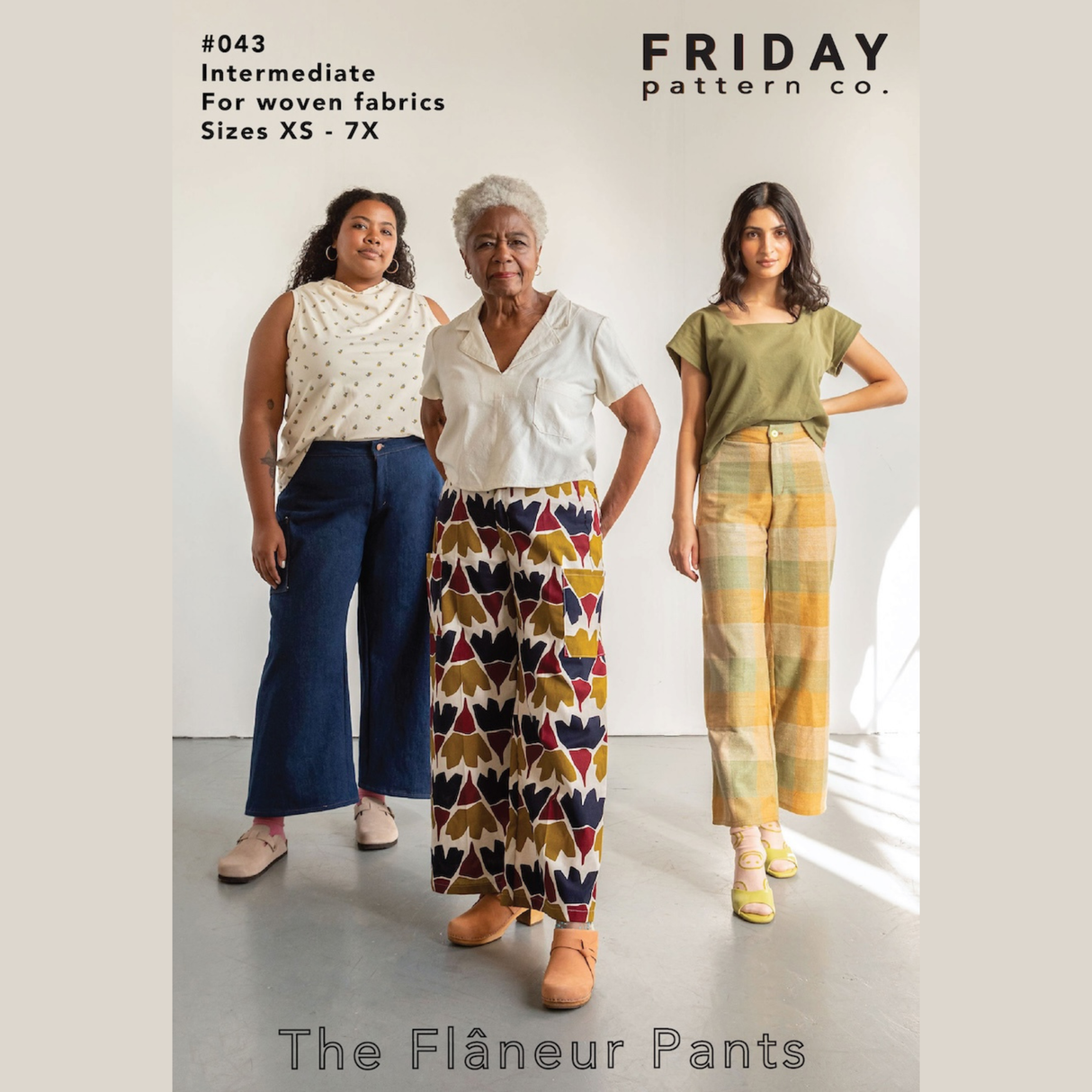 Friday pattern company the flaneur pants pattern