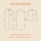 Wardrobe by me big shirt dress pattern