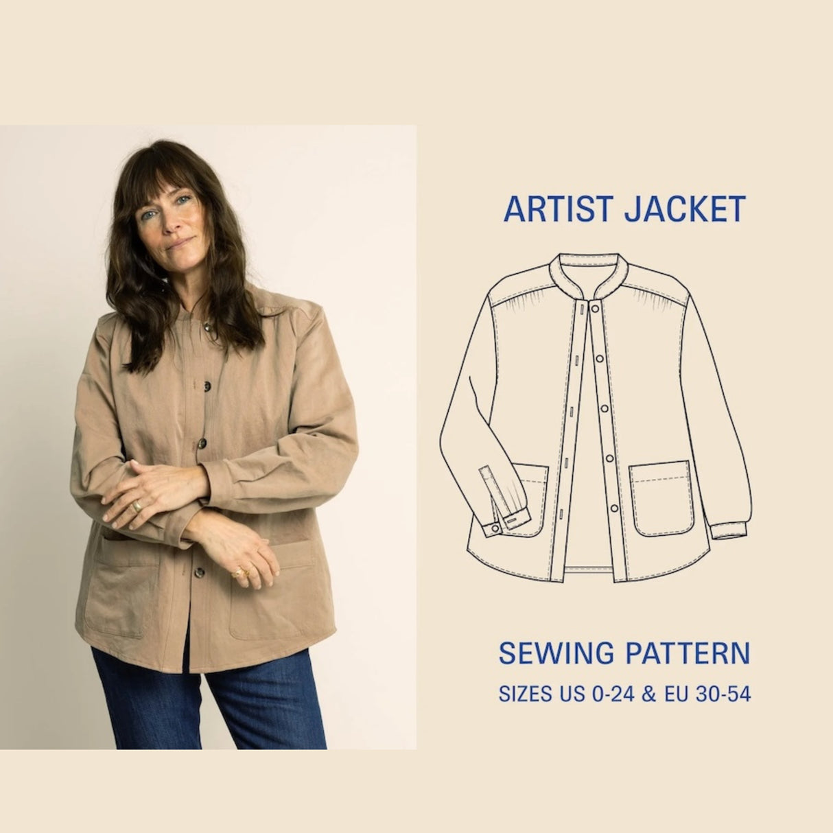 Wardrobe by me artist jacket pattern