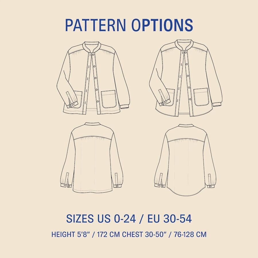 Wardrobe by me artist jacket pattern