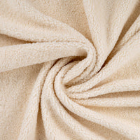 400gsm Sherpa Suede - Ecru