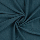 100% merino wool jersey petrol