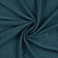 100% Merino Wool Jersey - Petrol