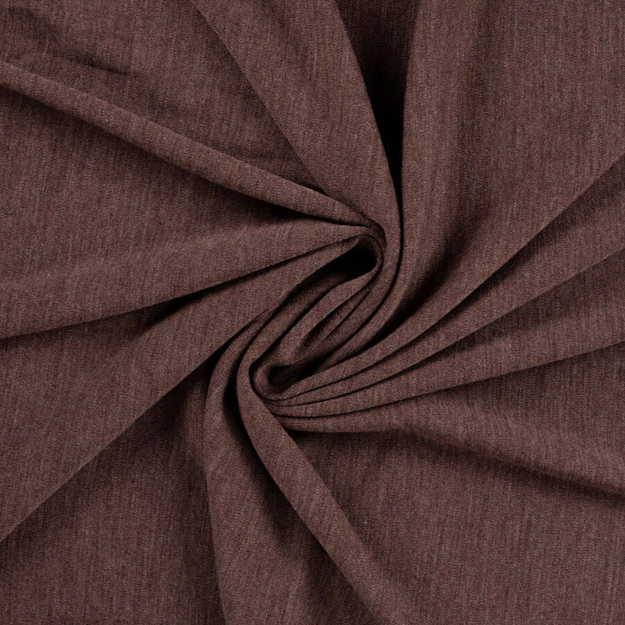 100% merino wool jersey taupe
