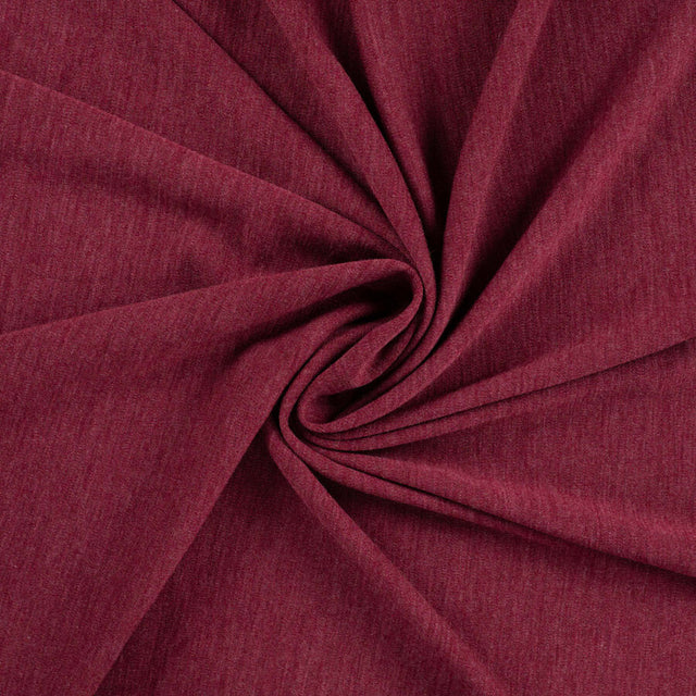 Remnant 100 merino wool jersey bordeaux 0-75m
