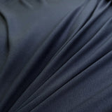 French navy rib jersey