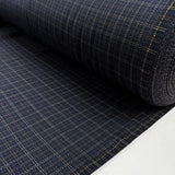 Borders check wool