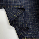 Borders check wool