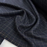 Borders check wool