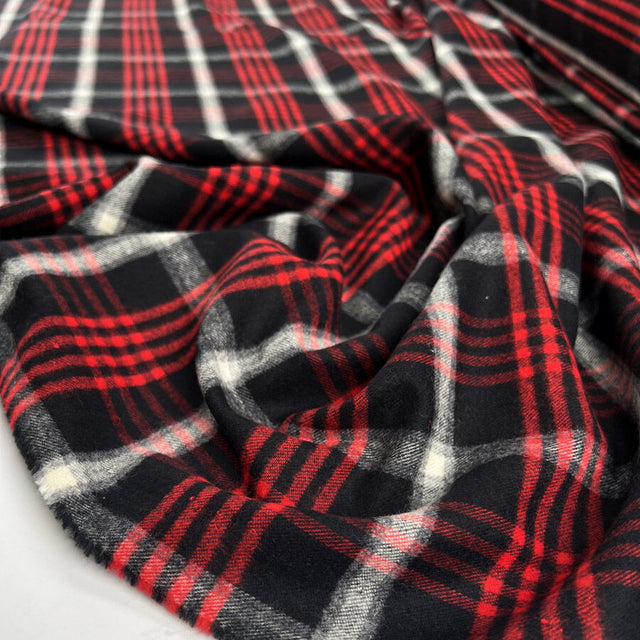 Casella brushed cotton padova