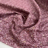 Brushed cotton sindia maroon