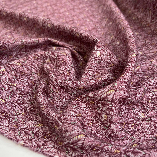 Brushed cotton sindia maroon