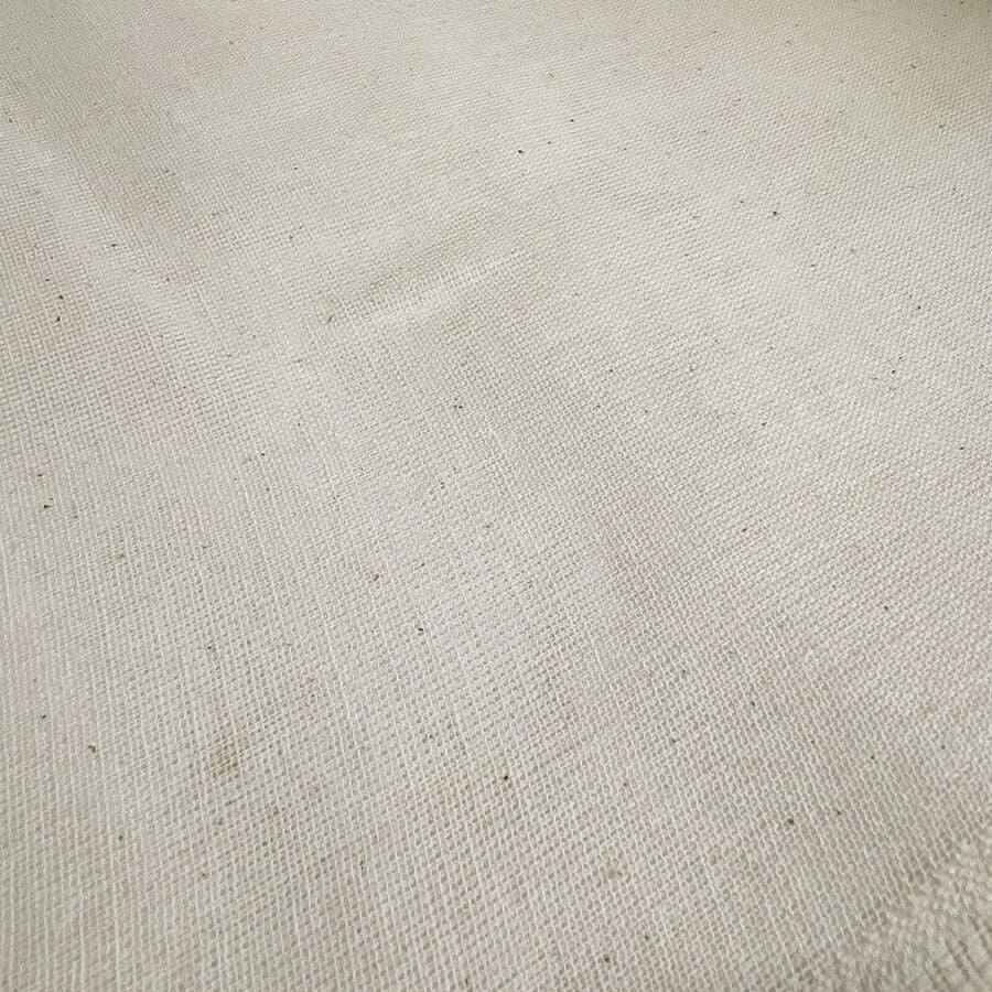 Remnant bleached muslin 1m