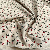 Christmas cotton holly natural grande
